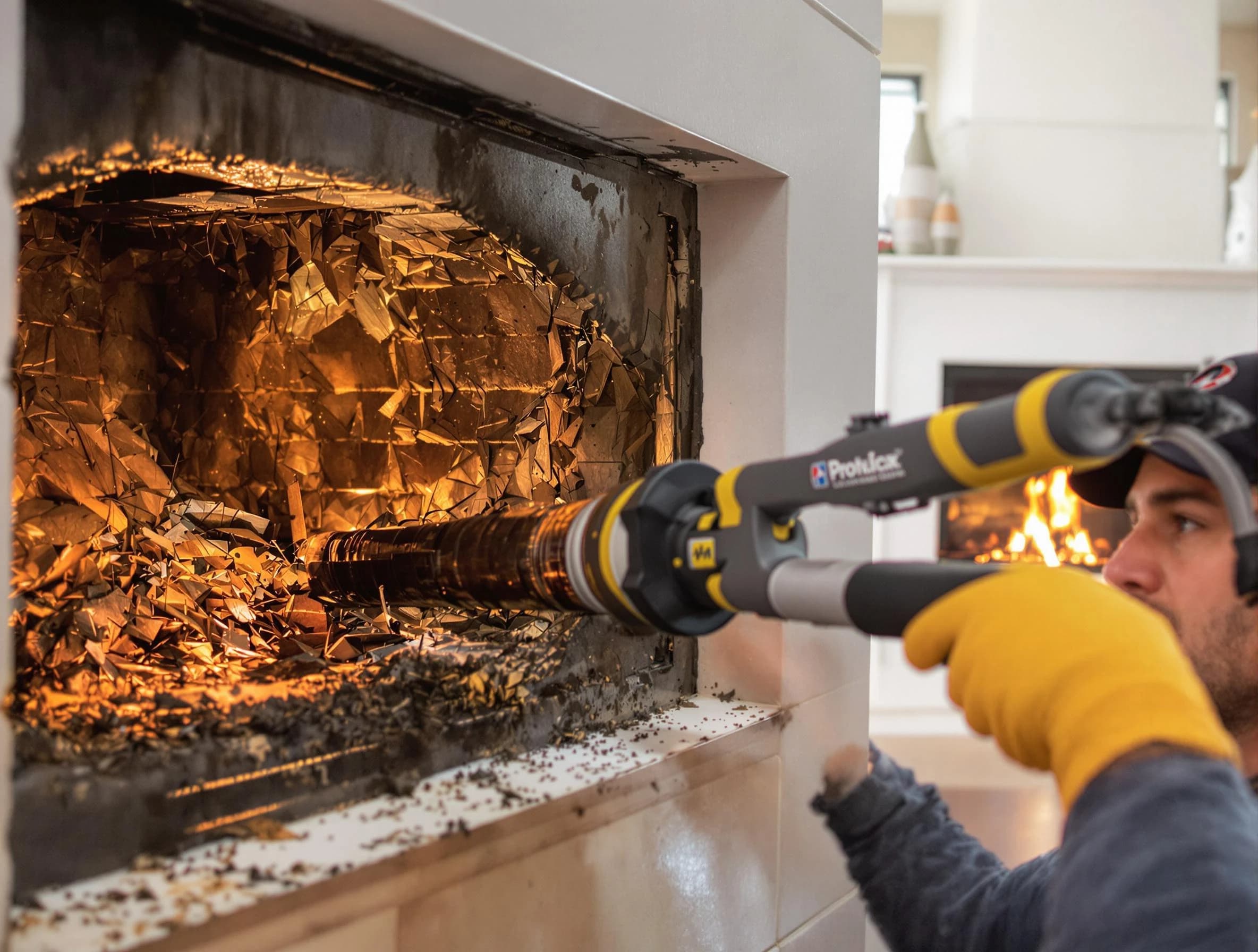 Professional chimney cleaning by Babylon Chimney Sweep in Babylon, NY