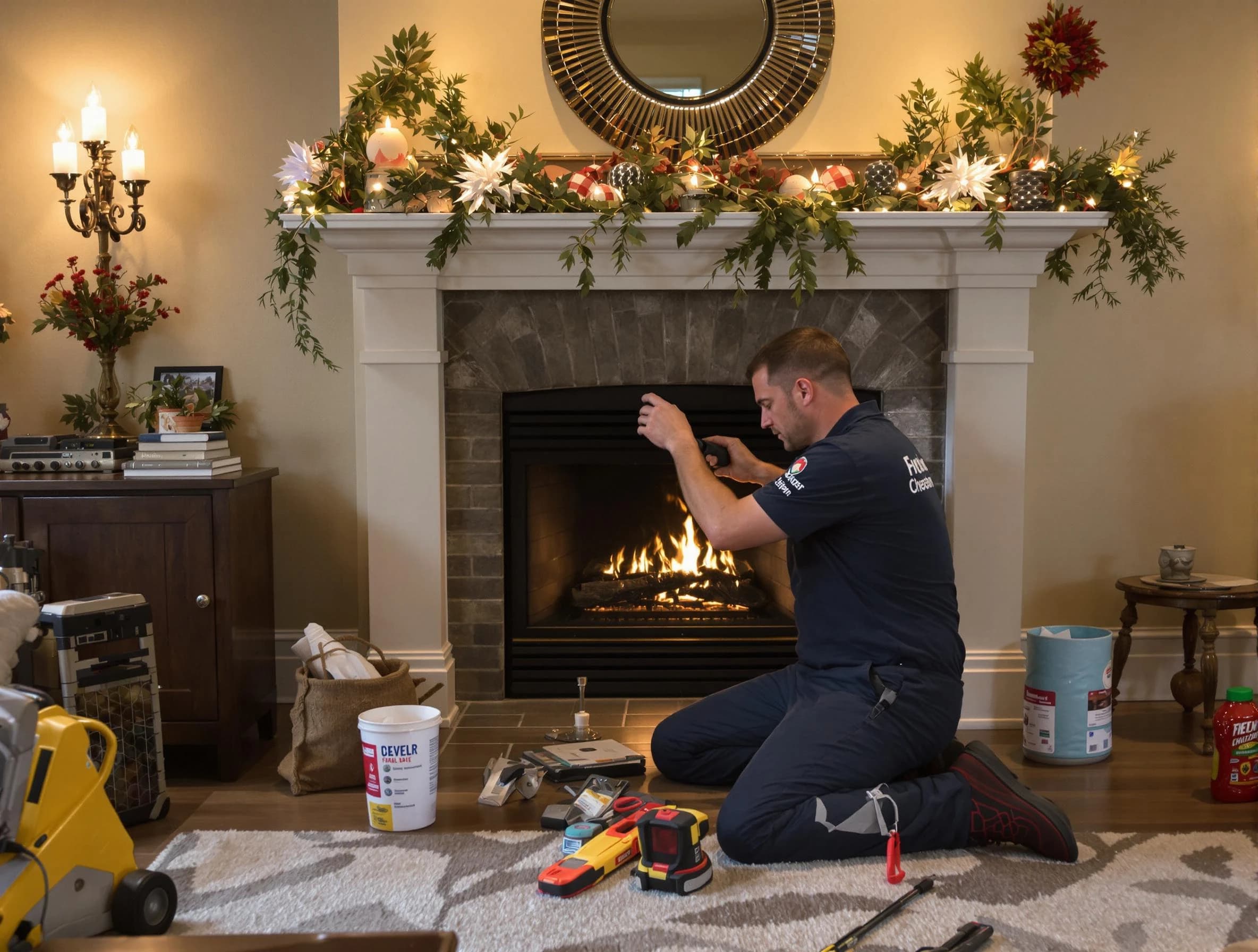 Babylon Chimney Sweep offering fireplace maintenance services in Babylon, NY